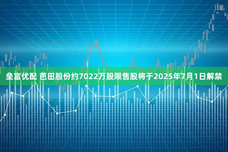 垒富优配 芭田股份约7022万股限售股将于2025年7月1日解禁