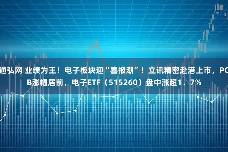 通弘网 业绩为王！电子板块迎“喜报潮”！立讯精密赴港上市，PCB涨幅居前，电子ETF（515260）盘中涨超1．7%